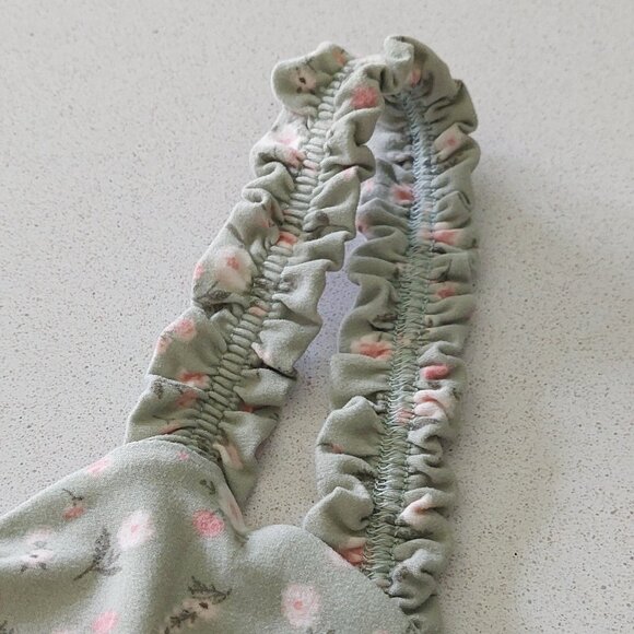 derek heart Green Floral Crop Tank Juniors Size XL - Picture 8 of 12